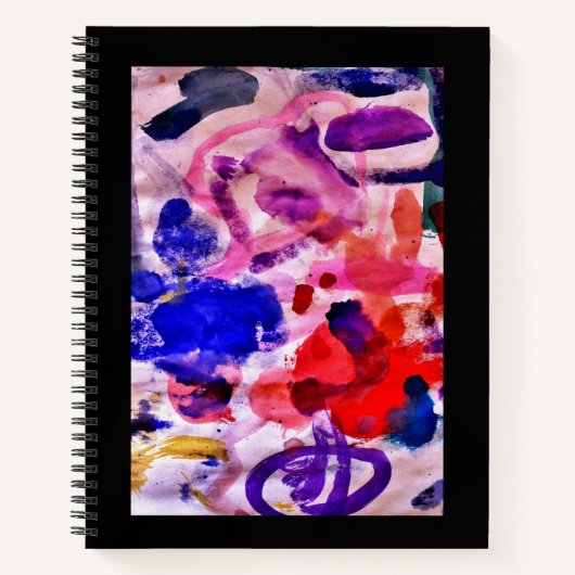Watercolor Kunst Notitieboek (Voorkant)