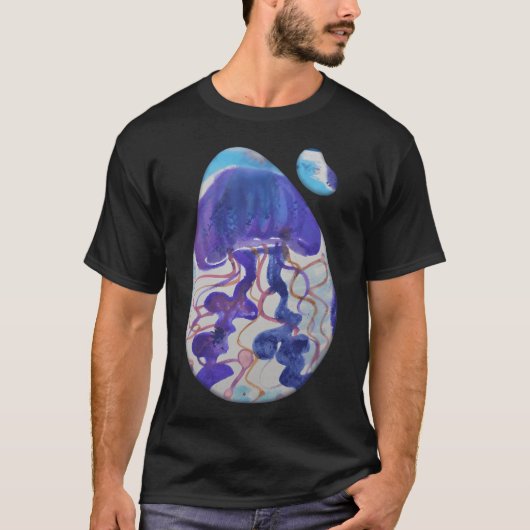 Watercolor kwal t-shirt (Voorkant)