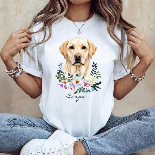 Watercolor Labrador Retriever T-shirt