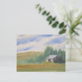 Watercolor Landscape Painting Briefkaart (Staand voorkant)