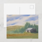 Watercolor Landscape Painting Briefkaart (Voorkant / Achterkant)