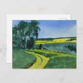 Watercolor Landscape Painting  Briefkaart (Voorkant / Achterkant)