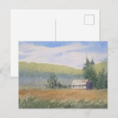 Watercolor Landscape Painting Briefkaart (Voorkant / Achterkant)