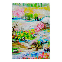 Watercolor Landschap 2