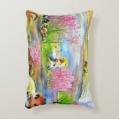 Watercolor Landschap  Accent Kussen (Voorkant(Verticaal))