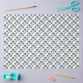 Watercolor Large Blueberry Pattern Tissue Paper Tissuepapier (Craft)