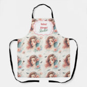 Watercolor Lash Artist Schort (Voorkant)