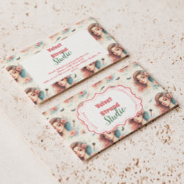 Watercolor Lash Artist Visitekaartje