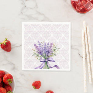 Watercolor Lavendel  Servet