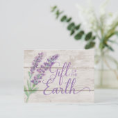 Watercolor Lavender Essential Oils Class Postcard Briefkaart (Staand voorkant)