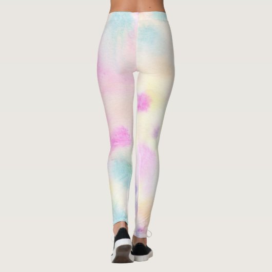 Watercolor leggings (Achterkant)