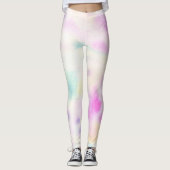 Watercolor leggings (Voorkant)