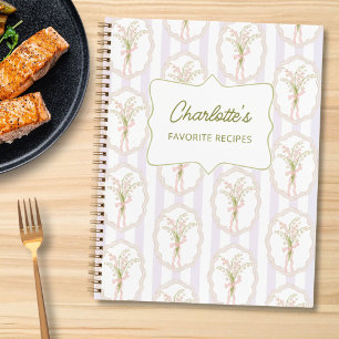 Watercolor Lelietje-van-dalen Persoonlijk Recept Notitieboek