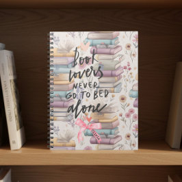 Watercolor Lente Boekenliefhebber Notitieboek