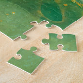 Watercolor Lentgroen Legpuzzel (Zijkant)