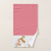 Watercolor libellen badhanddoek set bad handdoek (Handdoek)