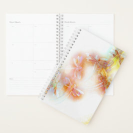 Watercolor libellen planner