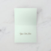 Watercolor Lieve Pasen Kabouter Kaart (Binnen)