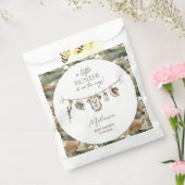 Watercolor Little Hunter babyshower Bedankzakje (Gezegeld)