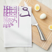 Watercolor Londen Big Ben Theedoek – Brits (Quarter Fold)