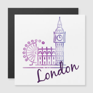 Watercolor London, Big Ben