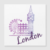 Watercolor London, Big Ben (Voorkant)