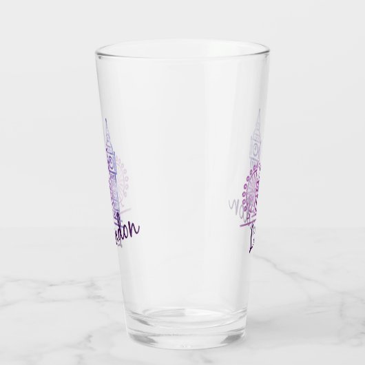 Watercolor London, Big Ben Glas (Rechts)