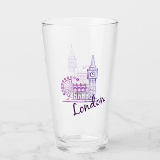 Watercolor London, Big Ben Glas