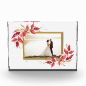 Watercolor Loof Fotoblokken (Voorkant)