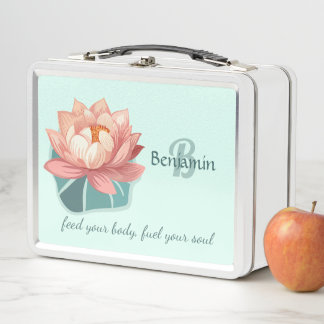 Watercolor Lotus Met Blad
