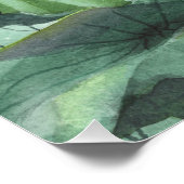 Watercolor Lotus Perfect Poster (Hoek)