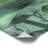 Watercolor Lotus Perfect Poster (Hoek)