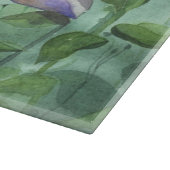 Watercolor Lotus Snijplank (Hoek)