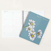 Watercolor Madeliefjes Bloem Boho Kerstcadeau Planner (Display)