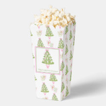 Watercolor Mahjong Kerstboom Feest