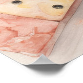 Watercolor Mahjong Kunstprint Poster (Hoek)