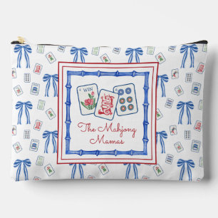 Watercolor Mahjong Tegels & Strikken Persoonlijk Etui