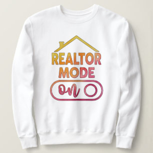 Watercolor Makelaar Modus Aan T-shirt Cadeau voor