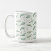 Watercolor Manatee Mug Koffiemok (Links)