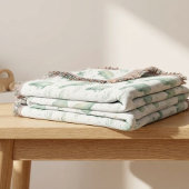 Watercolor Manatee Nursery Blanket Deken