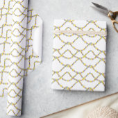 Watercolor Mardi Gras Beads Cadeaupapier