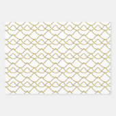 Watercolor Mardi Gras Beads Inpakpapier Vel (Voorkant 2)