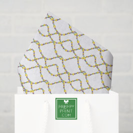 Watercolor Mardi Gras Beads Tissuepapier