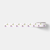 Watercolor Mardi Gras Feest Grosgrain Lint (Voorkant)