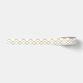 Watercolor Mardi Gras-kralen Grosgrain Lint (Voorkant)