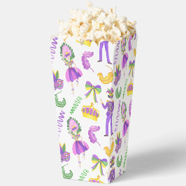 Watercolor Mardi Gras Party Bedankdoosjes