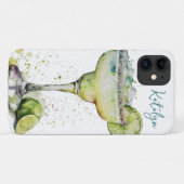 Watercolor Margarita Case-Mate iPhone Case (Achterkant (horizontaal))