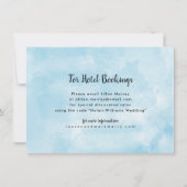 Watercolor Marthas Vineyard Kaart Save the Date (Achterkant)