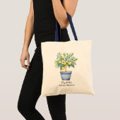 Watercolor Mediterraanse Citroen  Tote Bag (Voorkant (product))