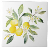 Watercolor Mediterranean Tegeltje (Voorkant)